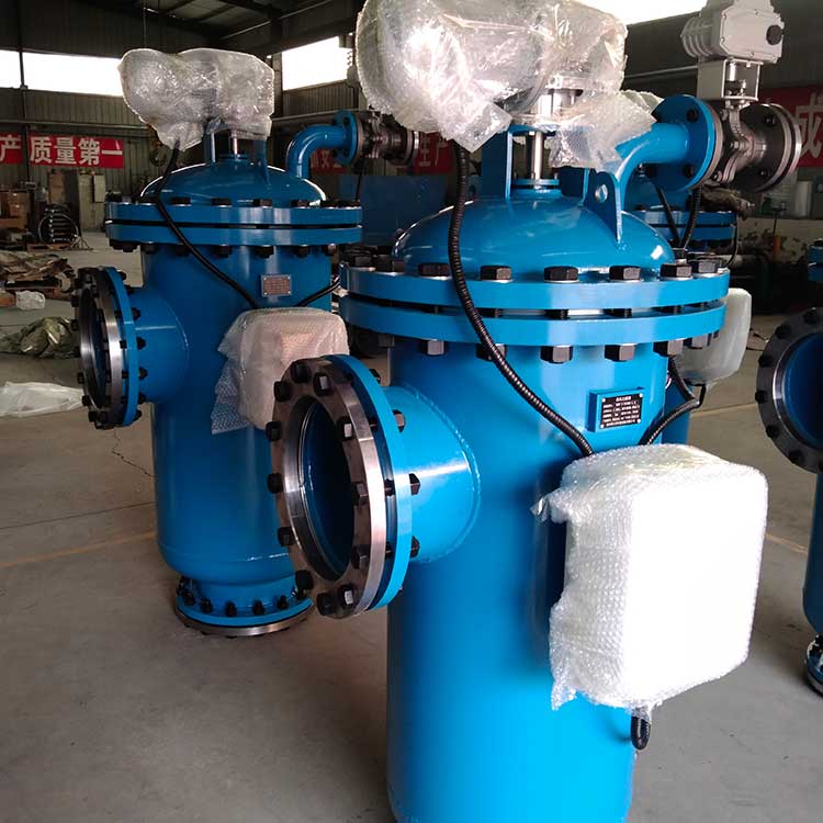 華豫生產(chǎn)供應(yīng)DN300高壓過濾器 電動(dòng)控制自清洗裝置