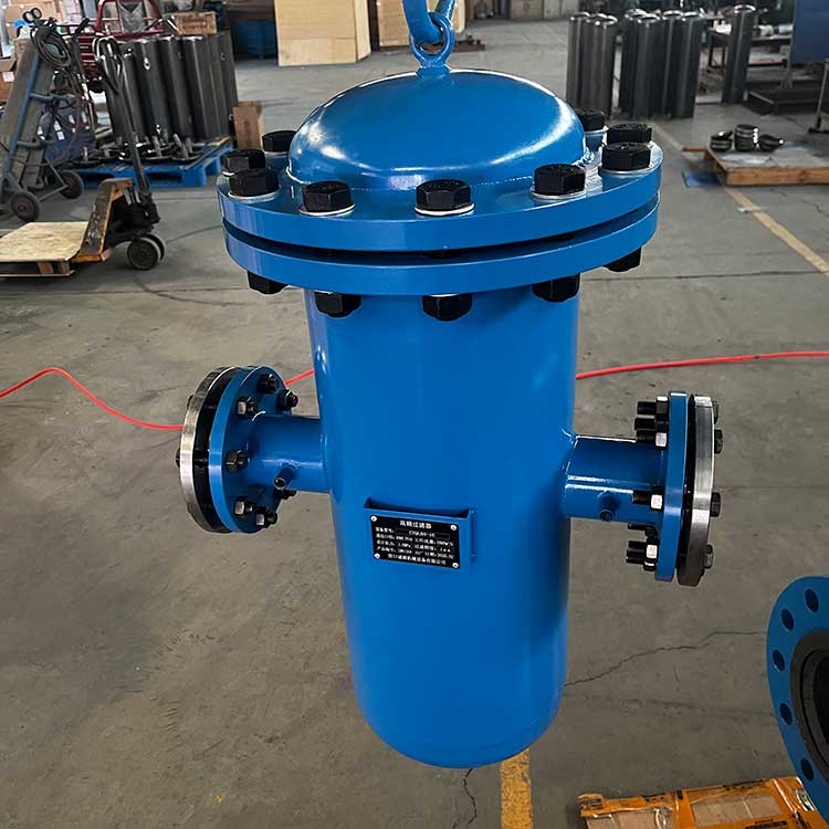 華豫生產(chǎn)供應(yīng)DN80 PN16高精過濾器 液體除雜質(zhì)